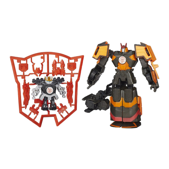 Hasbro ROBOTS IN DISGUISE TRANSFORMERS MINI-CON DEPLOYERS AUTOBOT DRIFT Manual De Instrucciones