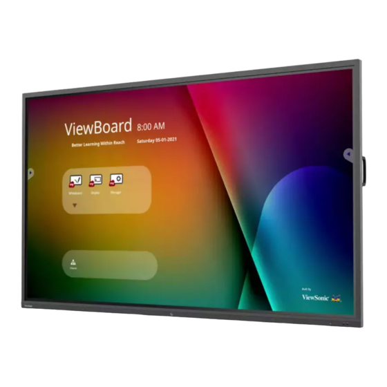 ViewSonic IFP9850-4 Guia Del Usuario