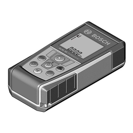 Bosch Professional GLM 50 Manual Original