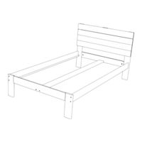 Muebles LUFE TESTA CAMA 105 Instrucciones Montaje