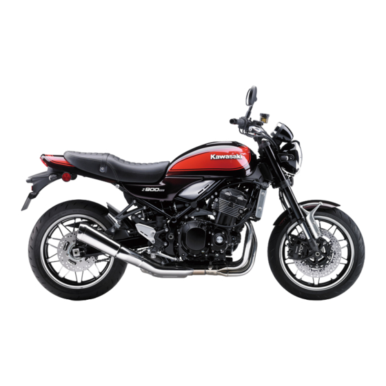 Kawasaki Z900RS Manuales