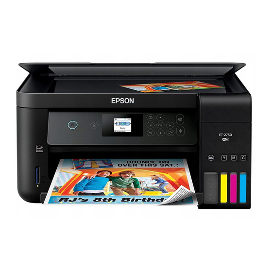 Epson ET-2750 Guia De Instalacion