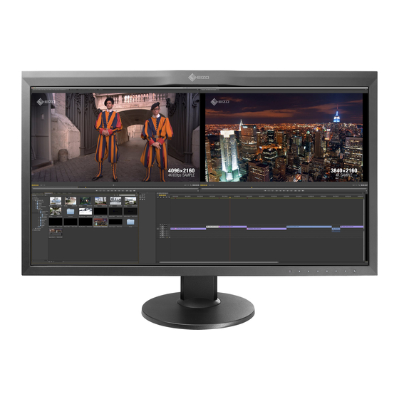 Eizo ColorEdge CG318-4K Guia De Instalacion