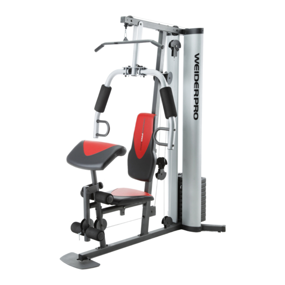 Weider Pro 6900 Manuales