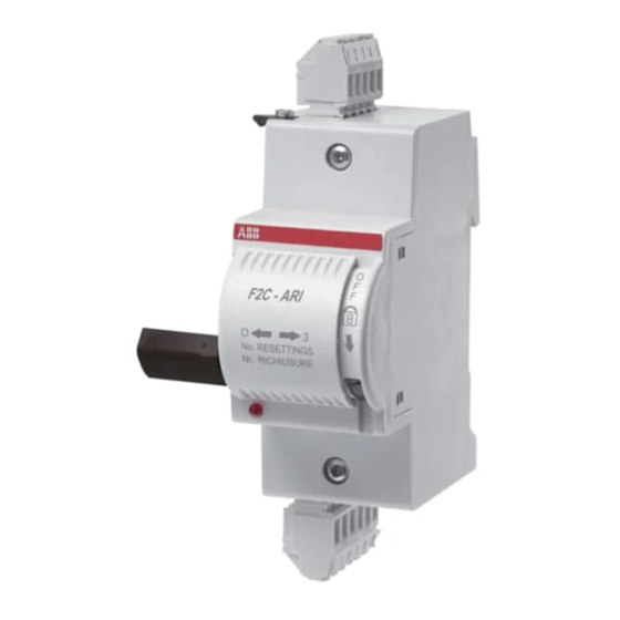 ABB F2C-CM Manual De Instrucciones