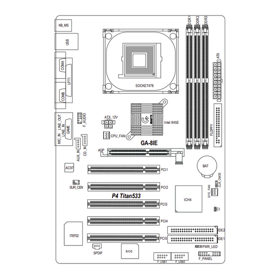 Gigabyte P4 Titan 533 Manual De Usuario