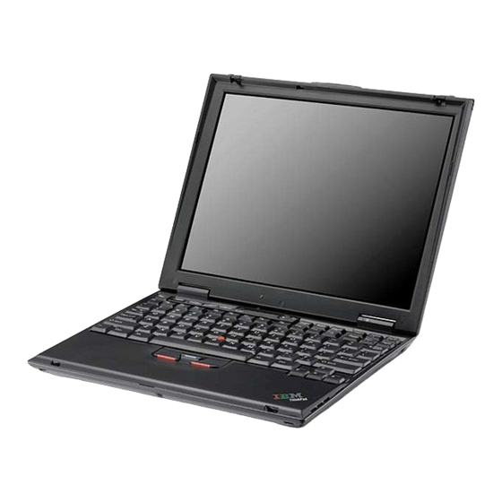 Lenovo ThinkPad X41 Guía De Servicio