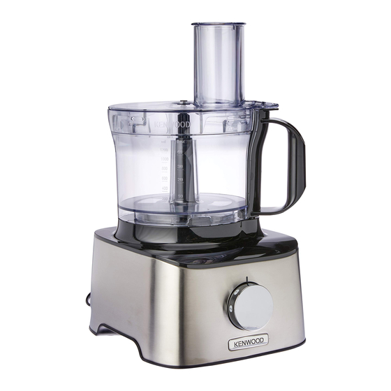 Kenwood Multipro Compact FDM30 Instrucciones