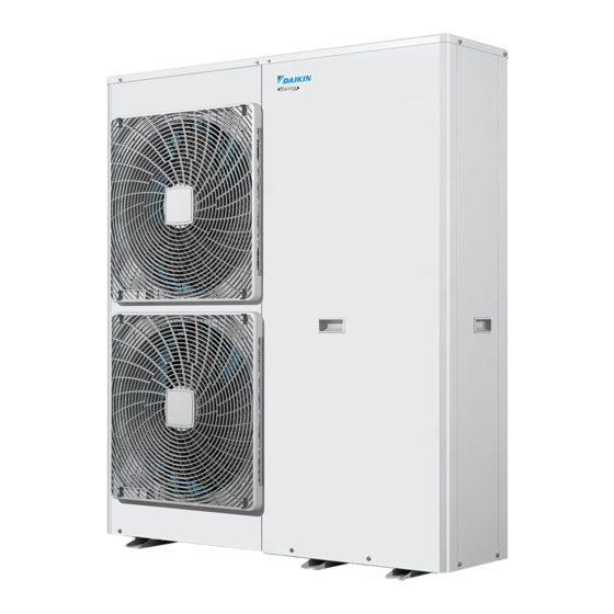 Daikin Altherma EBLQ011CA3V3 Guía De Referencia Del Instalador