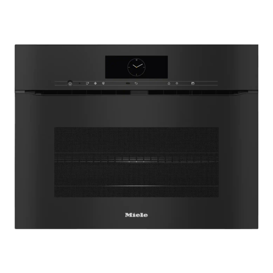 Miele H 7840 BMX Instrucciones De Manejo Y Montaje