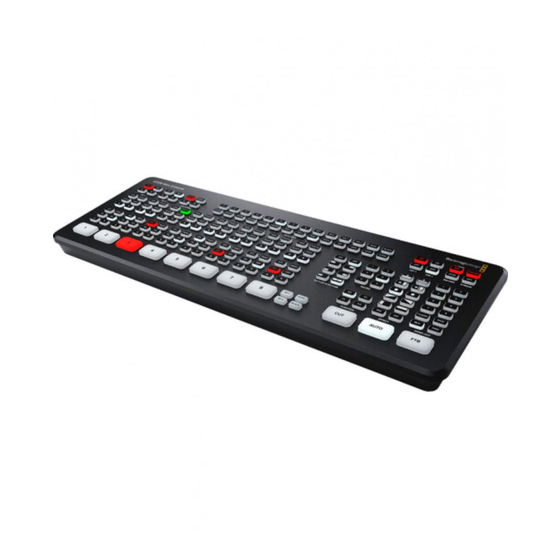 Blackmagic Design ATEM Manual De Instalación Y Funcionamiento