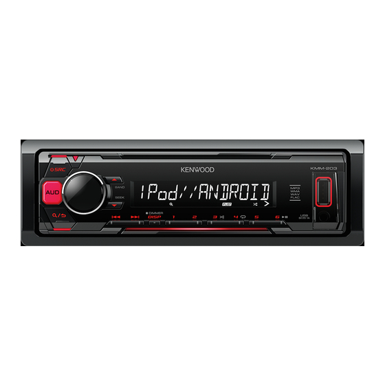 Kenwood KMM-203 Manual De Instrucciones