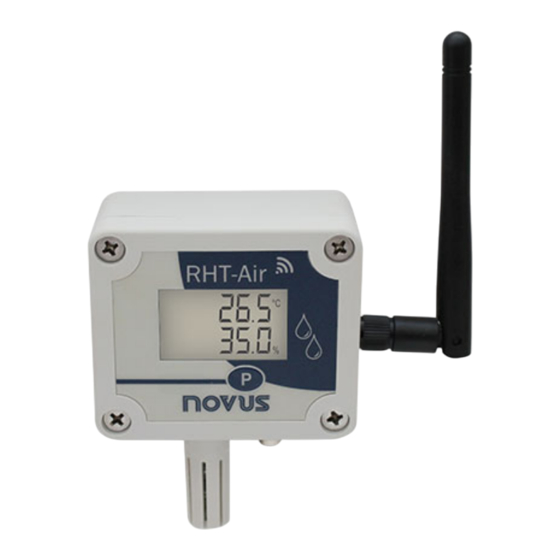 Novus RHT-Air Manual De Instrucciones