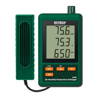 Extech Instruments SD800 Manual Del Usuario