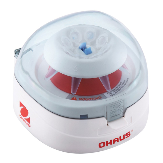 OHAUS Frontier FC5306 Manuales