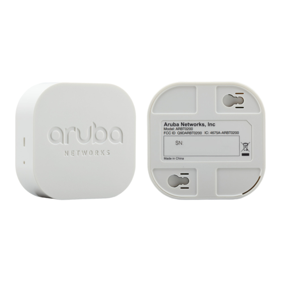 Aruba LS-BT20 Guia De Instalacion