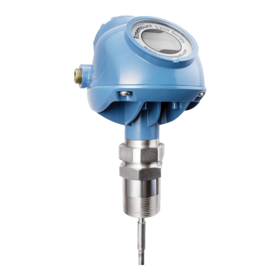 Emerson Rosemount 5300 Guia De Inicio Rapido