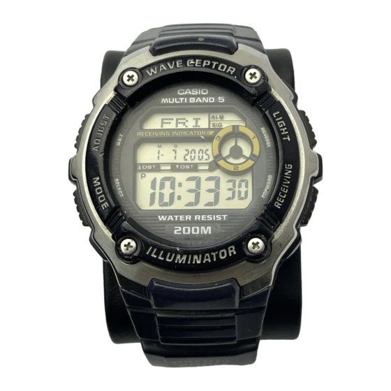Casio 3139 Guía De Operación