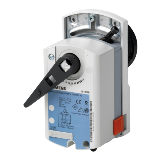 Siemens GLB 9E Serie Instrucciones De Montaje