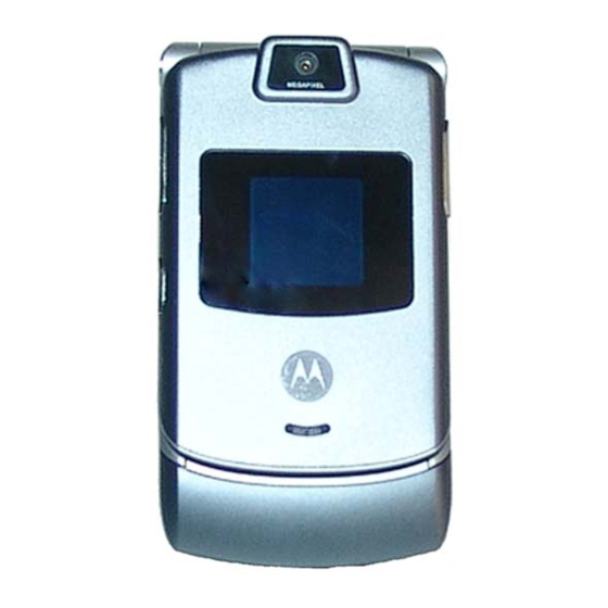 Motorola V3M Manual De Conexión