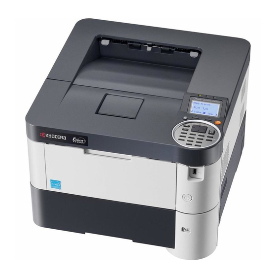 Kyocera FS-2100D Guía De Instalación Rápida