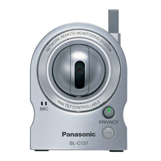 Panasonic BL-C111 Guia De Instalacion