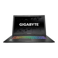 Gigabyte Sabre 17-W Manual Del Usuario