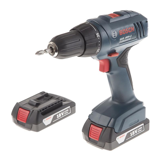 Bosch Professional GSR 1440-LI Manual Original