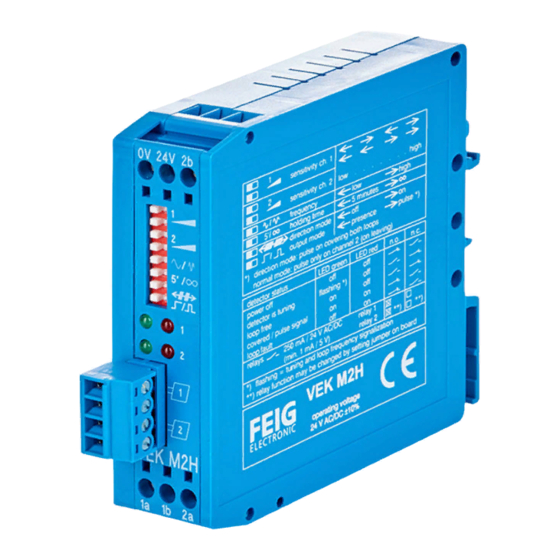 FEIG Electronic VEK M1H Manuales