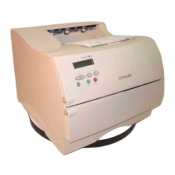 Lexmark Optra M410 Manual Del Usuario