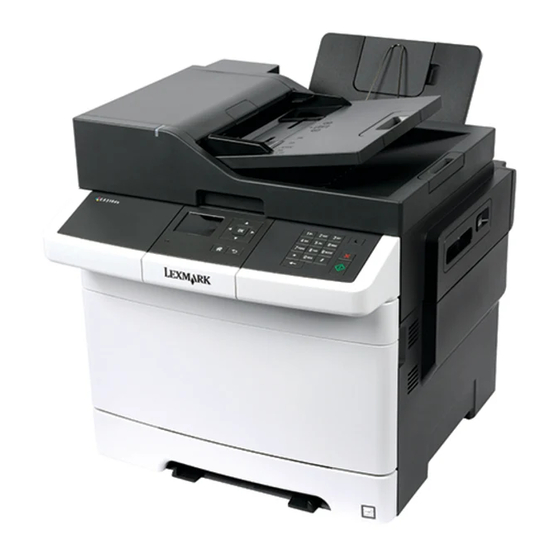 Lexmark CX310 Serie Guia Del Usuario