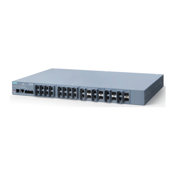Siemens SIMATIC NET SCALANCE XM-400 Manual De Configuración