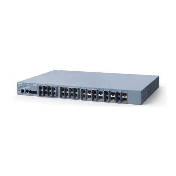 Siemens SIMATIC NET SCALANCE XM-400 Manual De Configuración
