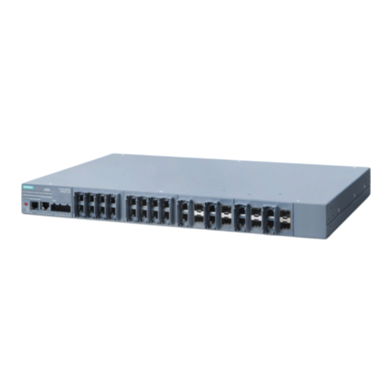 Siemens SIMATIC NET SCALANCE XM-400 Manual De Configuración