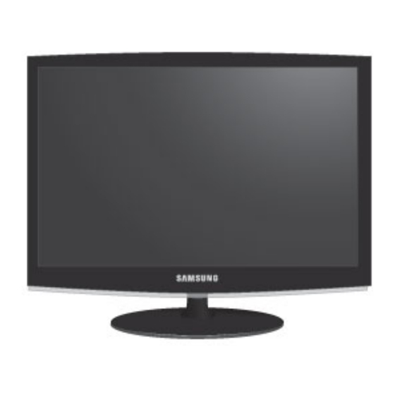 Samsung 2033SN Guia De Inicio Rapido