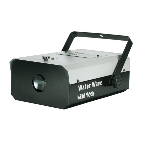 JB Systems Light WATER WAVE Manuales