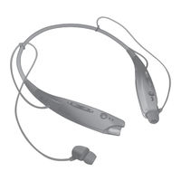 LG TONE HBS-700 Manual Del Usuario