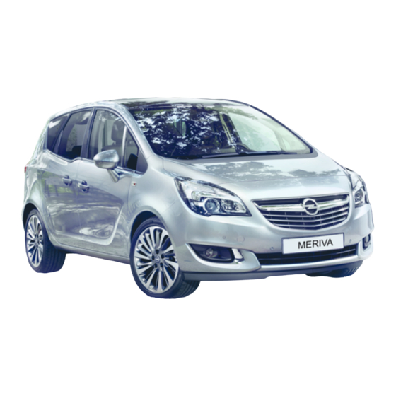 Opel MERIVA 2015 Manual De Infoentretenimiento