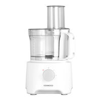 Kenwood KFDP301WH Manual De Instrucciones
