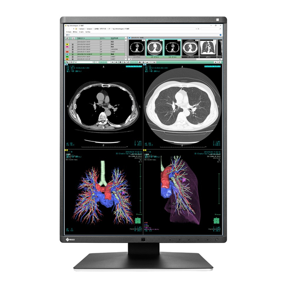 Eizo RadiForce RX360 Instrucciones De Uso