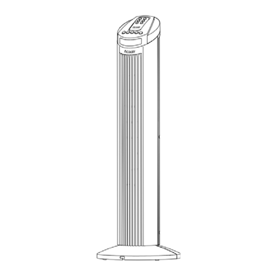 Acoolir TF-2902R Manual De Instrucciones