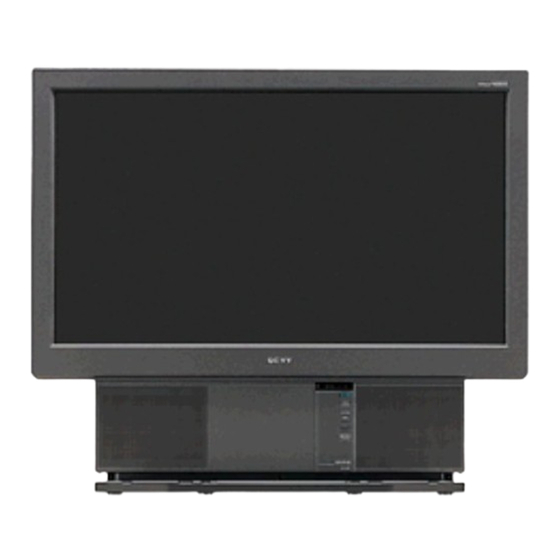 Sony KL-W7000 Manual De Instrucciones