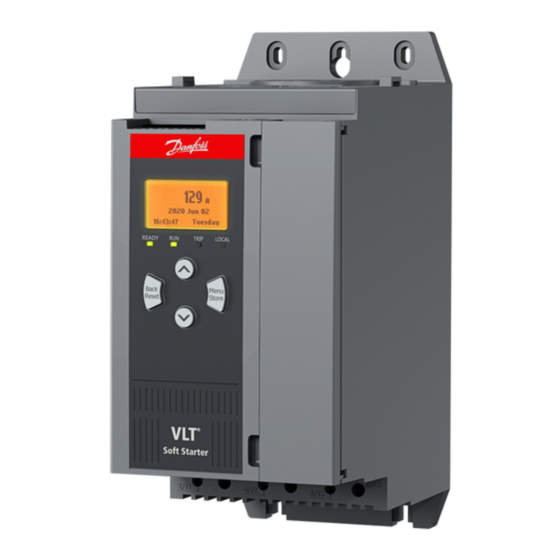 Danfoss VLT Soft Starter MCD 600 Serie Guía De Funcionamiento E Instalación