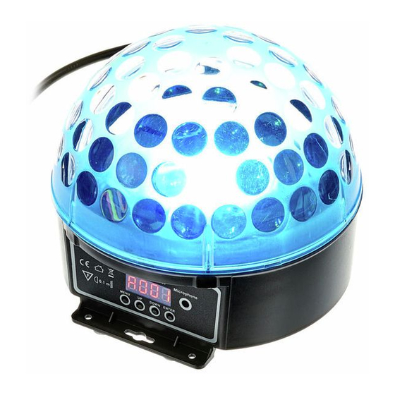 thomann Varytec LED Hellball 3 RGB Manual De Instrucciones