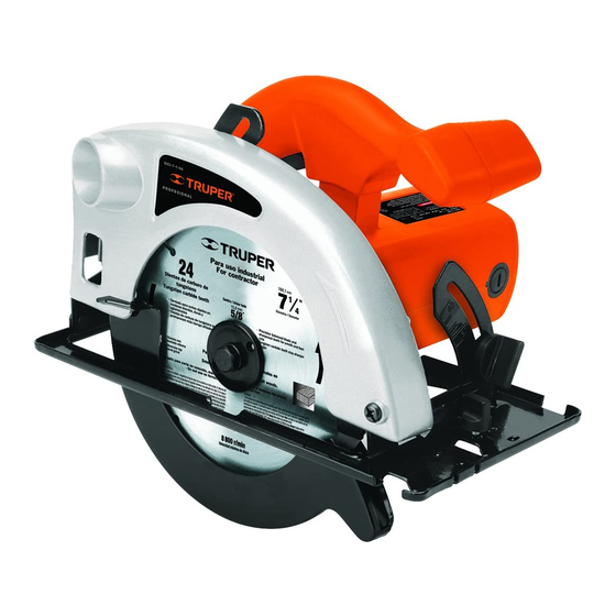 Truper SICI-7-1/4A-2 Manual De Instrucciones