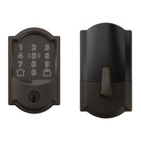 Schlage BE499WB Manual Del Usuario