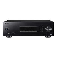 Pioneer SX-20DAB-S Manual De Instrucciones