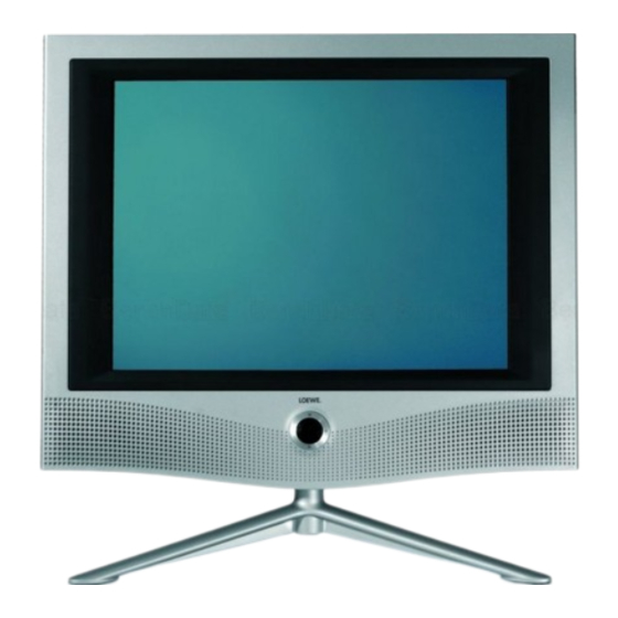 Loewe Xelos A 20 DVB-T Instrucciones De Manejo