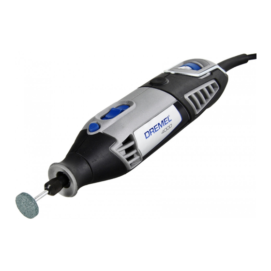 Dremel 4000 Manual De Instrucciones