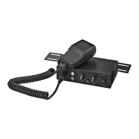 Monacor PA-102 Manual De Instrucciones